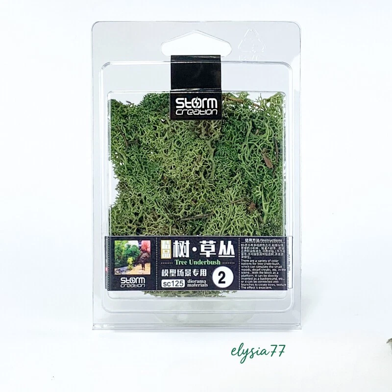 Bushes Trees HO/OO Scale Miniatures Grass Clusters Plants War Game Scene - image 4 of 4