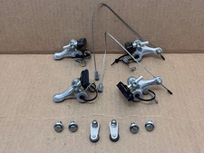 Vintage Dia Compe 983 Cantilever Brake Set Roller Hanger Silver Front Rear Japan