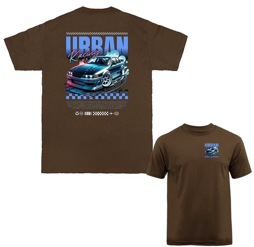Camiseta Urban Racing Drift Importada Afinada Personalizada Gráfica Coche Deportivo - Imagen 6 de 17