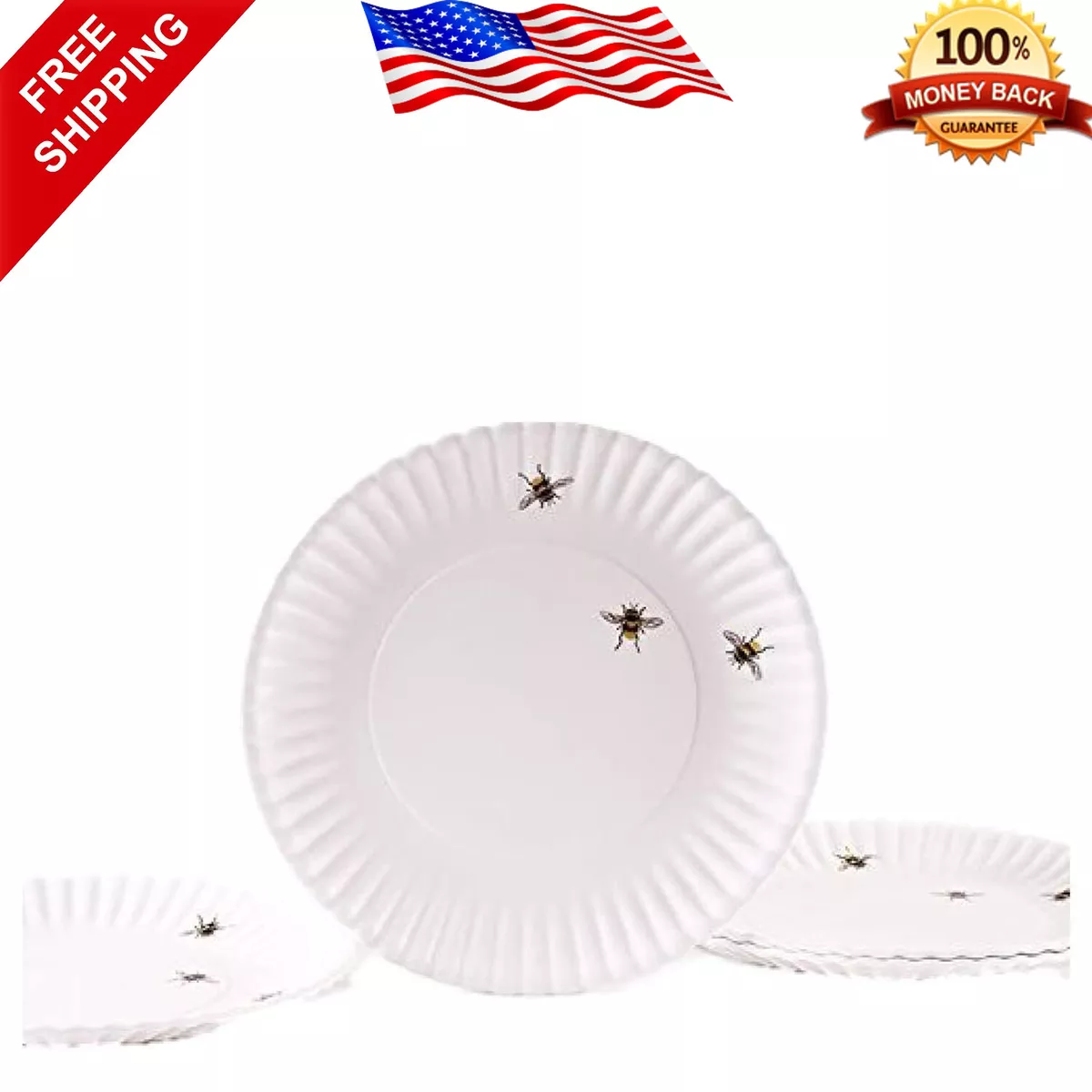 Bee clearance melamine plates