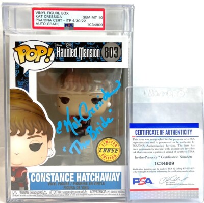 Funko Pop! The Haunted Mansion Constance CHASE #803 SIGNED by Kat