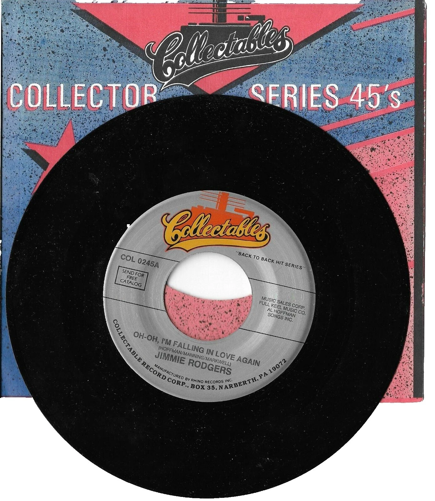 Discos de vinilo de un solo Jimmie Rodgers