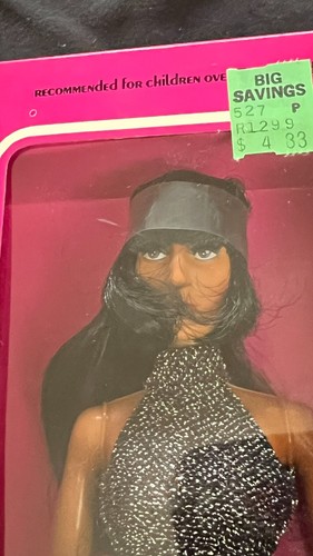 Vintage 1976 Mego Cher wachsende Haare Puppe Schlüssel Ständer & Box NEU - Bild 7 von 7