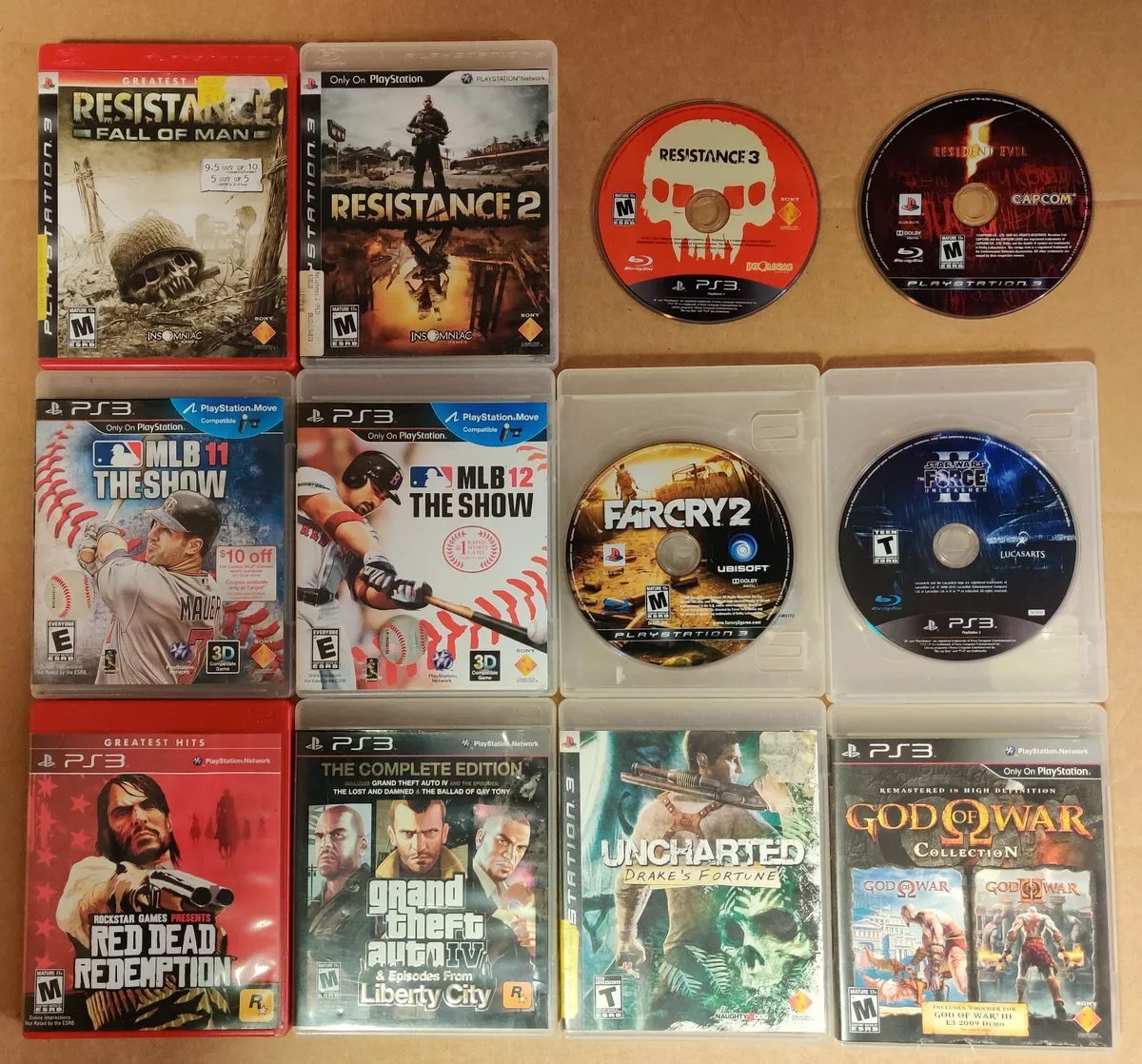 PlayStation 3 PS3 Video Games Lot of 12 Games FREE SHIPPING
