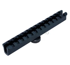 Black 20mm Carry Handle Mount Top See Thru Weaver Picatinny Rail Scope Mount