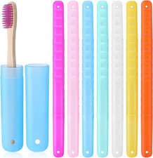 90 Pack Travel Toothbrush Case Holder Bulk Breathable Portable Toothbrush Storag