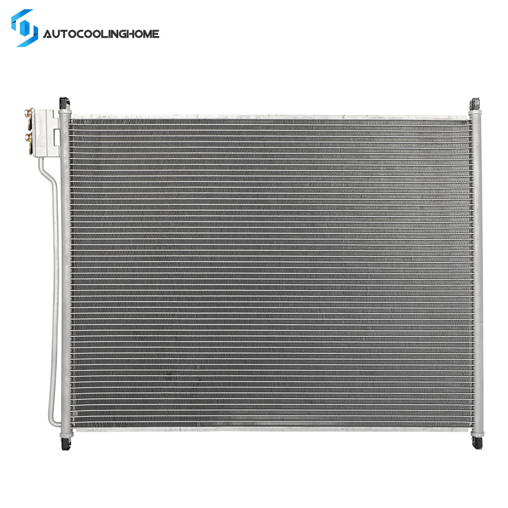 A/C AC Condenser Car Unit For 1999-2007 Ford F-250 F350 Super Duty Aluminum Core