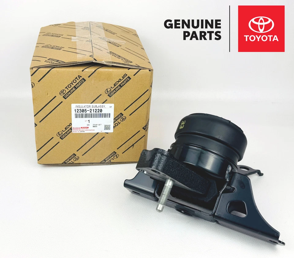 12305-21220 SUBESJUNTO AISLANTE, MONTAJE DEL MOTOR, RH OEM TOYOTA Yaris 2006-2018 Foto 3 de 4