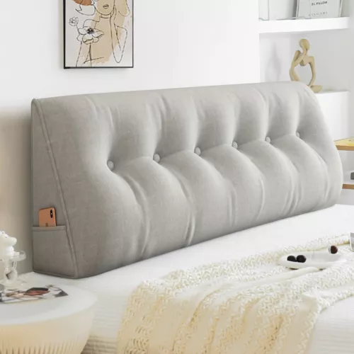 Rückenkissen Bettseitenkissen Tatami Keilkissen Lendenkissen für Bett und Sofa - Bild 4 von 27