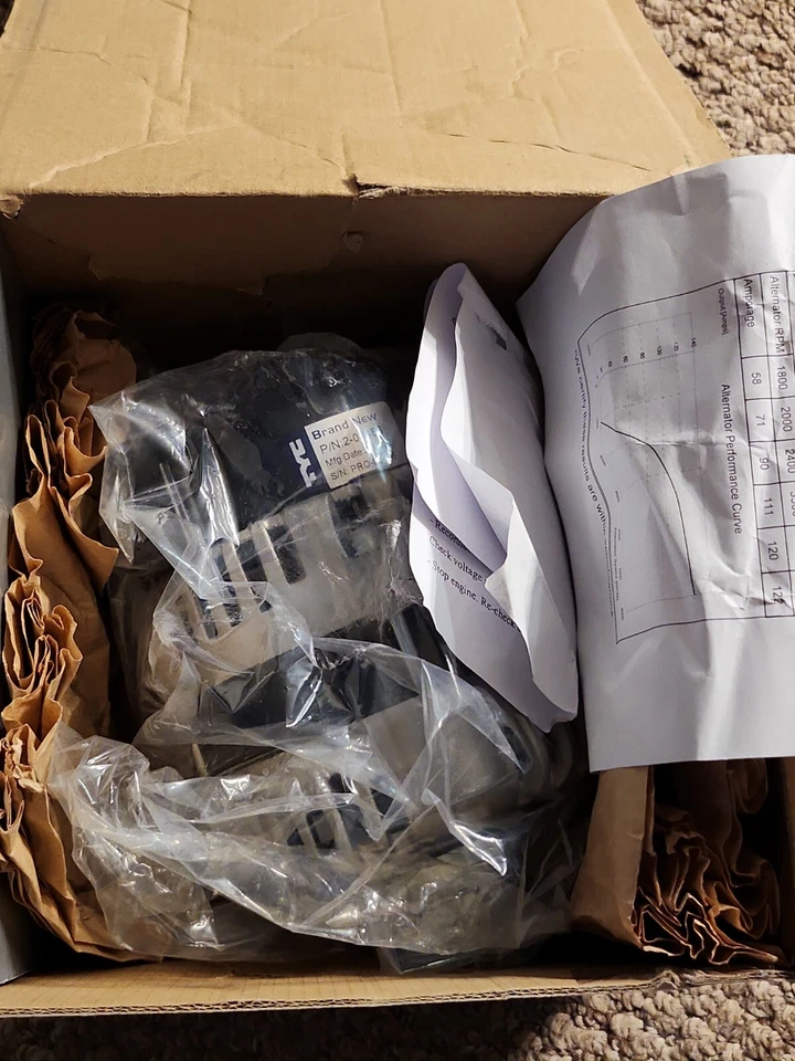 Alternador de repuesto TYC 2-08486 Chevrolet Aveo 2009-2011 Foto 2 de 2