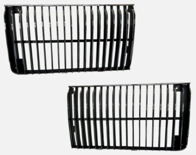 1987-88 Olds Cutlass 442 Chrome Black Grill SET repro GM# 22528712