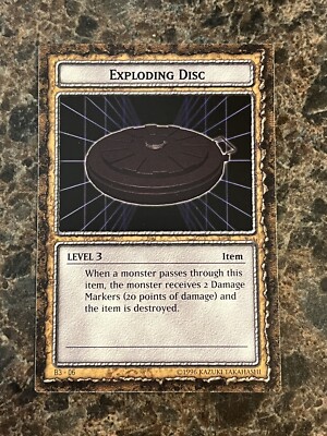 Yugioh Dungeon Dice Monsters DDM Exploding Disc B3-06 Figure And