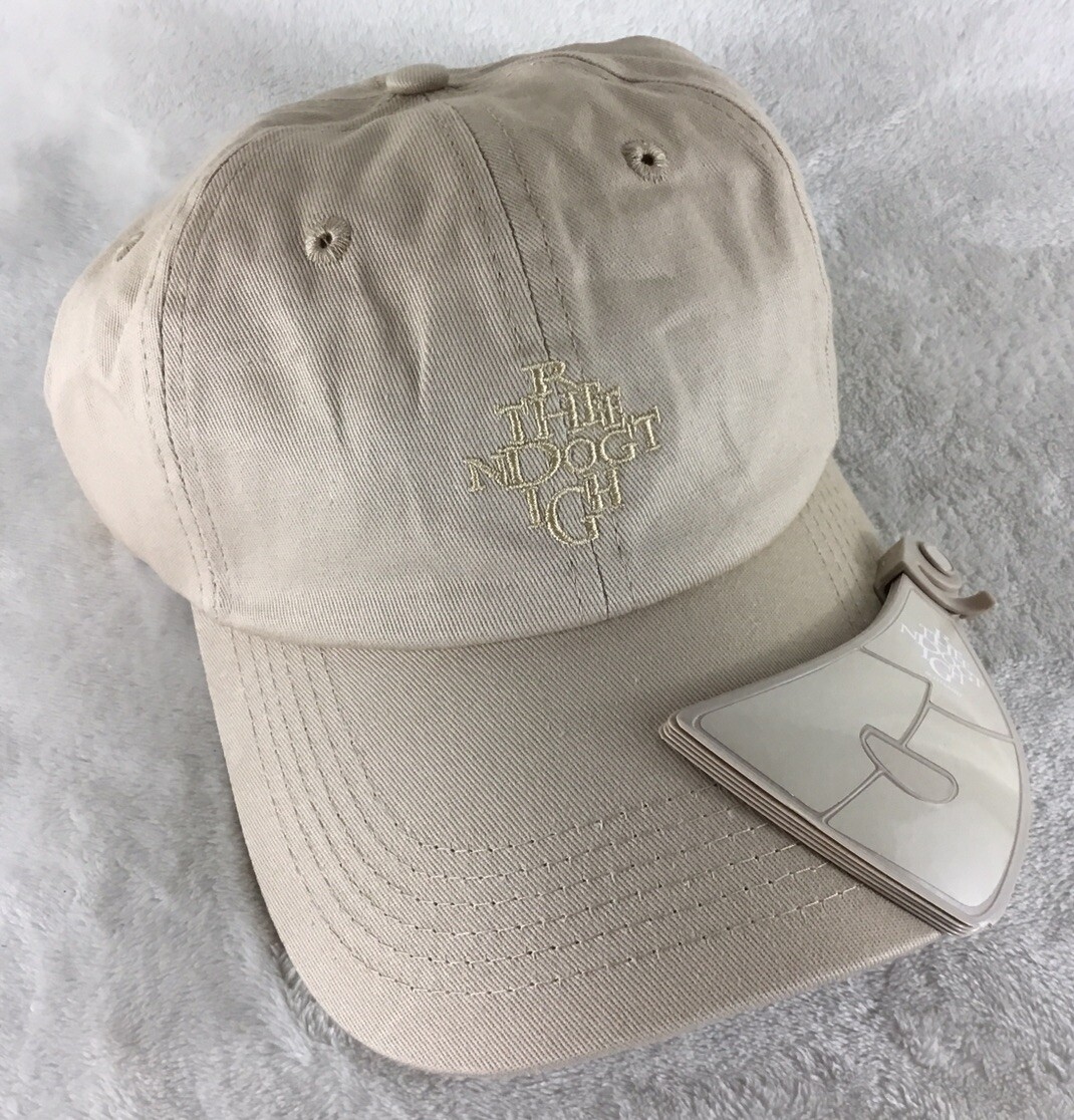 Three Dog Night Scotland Tan Beige StrapBack Hat Adjustable