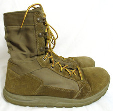 Danner Brown Tachyon 8" Coyote USMC Combat Boots Size 7.5 D EUC