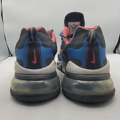 Nike Air Max 270 React Mens 10.5 White Blue Time Capsule  display picture 1
