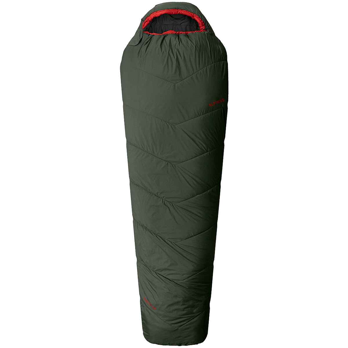 Saco de dormir Alpinus Primalight 1000 (Left) Ligero Cálido Suave Verde