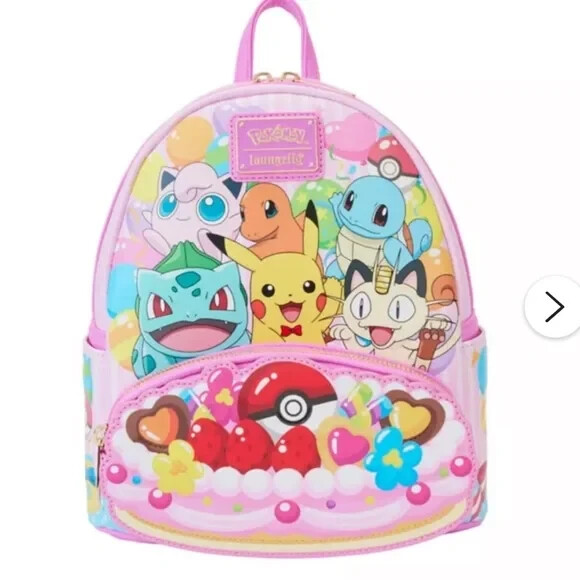 Loungefly Pokémon Characters Pink Cake Exclusive Mini Backpack Loungefly Pokémon Characters Pink Cake Exclusive Mini  main image 3