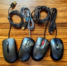 4 USB Wired Mouse Lot