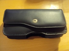 ORIGINAL MOTOROLA SG-ES4021210-01R BLACK SOFT LEATHER HOLSTER CASE ES400