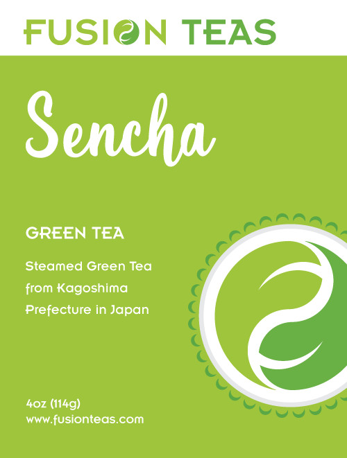Sencha Green Tea - Loose Leaf From Kagoshima Prefecture in Japan - Fusion Teas