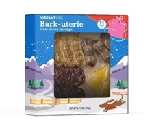 Vibrant Life Bark-uterie Treat Chews for Dogs, Charcuterie Board For Dogs Gift
