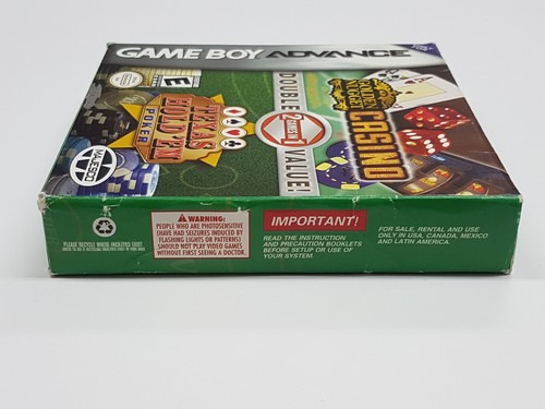 Golden Nugget Casino Texas Authentic Nintendo Game Boy Advance Box Only * - Picture 8 of 22
