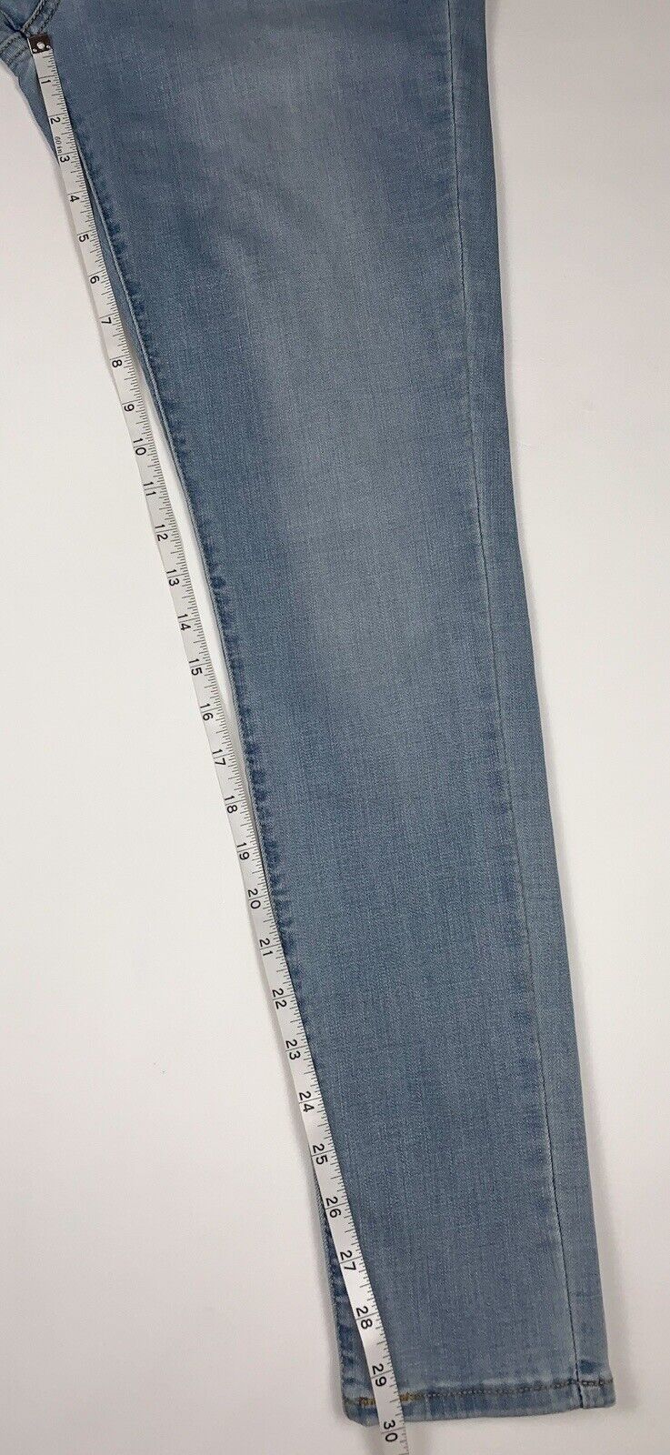 Levis 710 Super Skinny Jeans Light Wash Blue Stre… - image 7