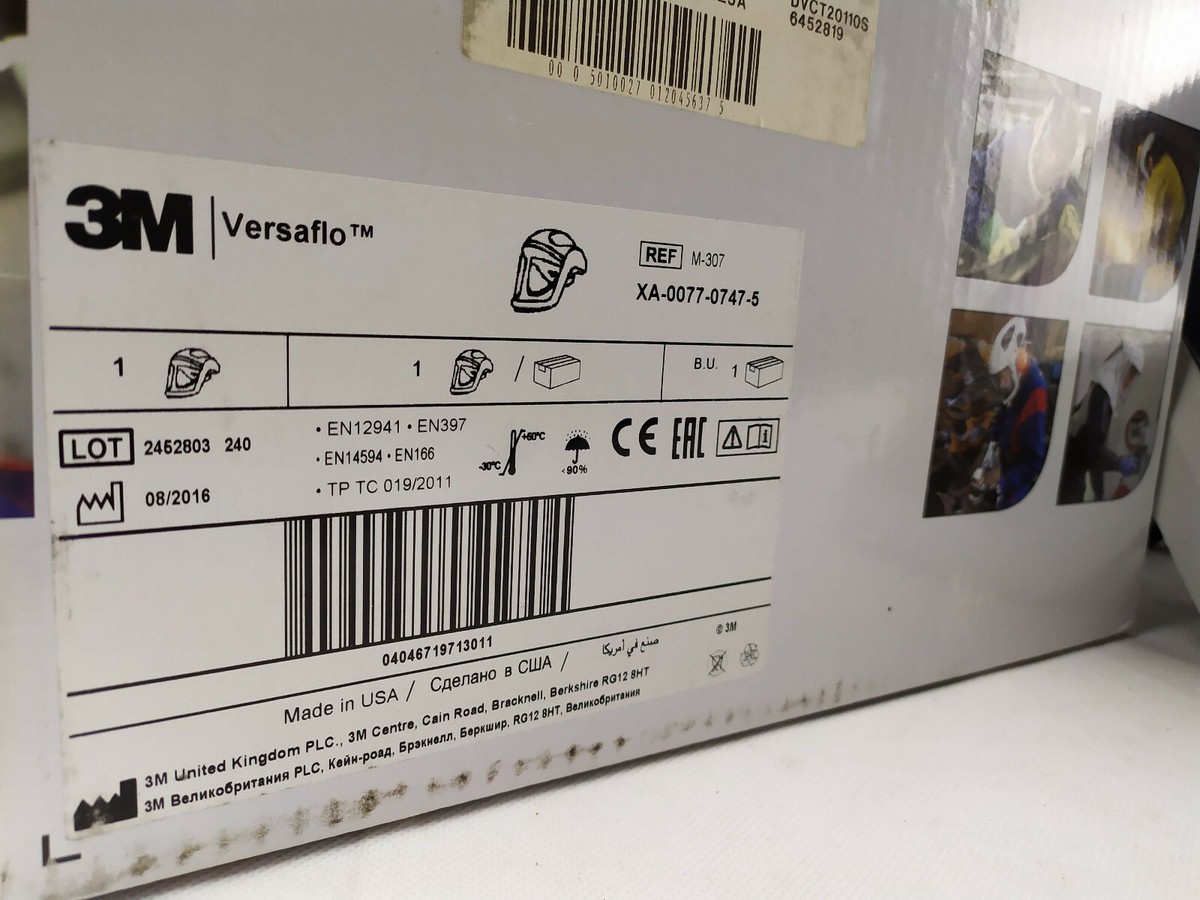 3M Versaflo M-300 Full-Set + Filters TR-300 Respirator Kit M-307  