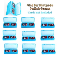 10x Game Cartridge Holder Protector Dust Cases for Nintendo Switch Games 4-in-1