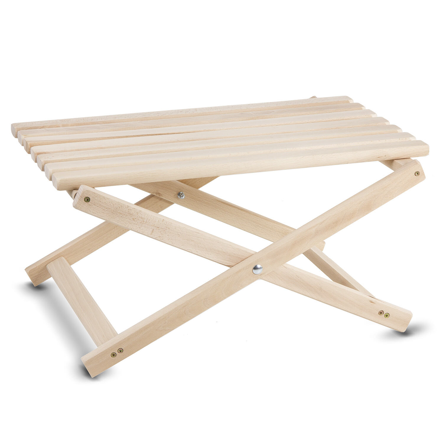 Table Basse en Bois de Hêtre pour Apéritif et Soirée TV WOOD OK