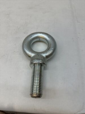 Gibraltar 4,800 Lb Capacity, Steel, 3/4-10 Thread, Fixed Lifting Eye Bolt Ful...
