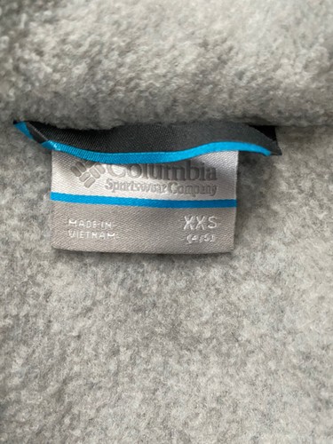 Columbia Fleece Jacket I Unisex I Size XXS (4/5) I Gray - Picture 3 of 5