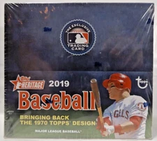2019 Topps Heritage Baseball - Factory Sealed - 216 Cards Retail Box