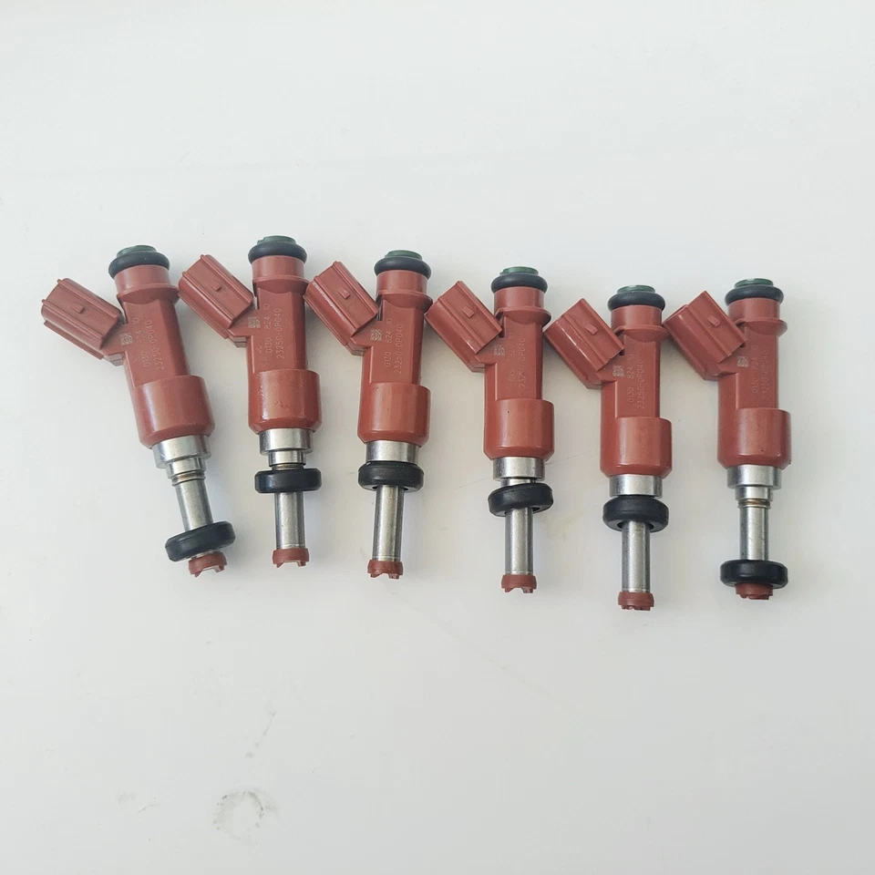 6x Inyectores de combustible Denso 23250-0P040 para Toyota Sienna Camry 2007-2010 3,5 L Foto 3 de 4