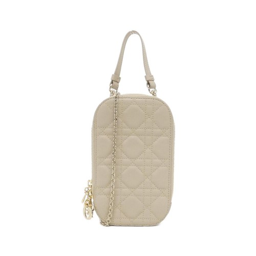 Authentic Christian Dior Lady Dior Phone Holder S0872ONMJ Phone Case #230-00...