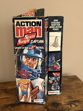 Vintage Action Man Space Ranger Captain Empty Box Only