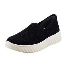 Bzees Wednesday Bright Womens Athletic Black