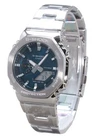 Casio G-Shock Blue Dial Stainless Steel Quartz Sports GM-2110D-2B Men's Watch