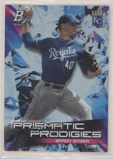 2019 Bowman Platinum Wal-Mart Prismatic Prodigies Brady Singer #PPP-7 04eb