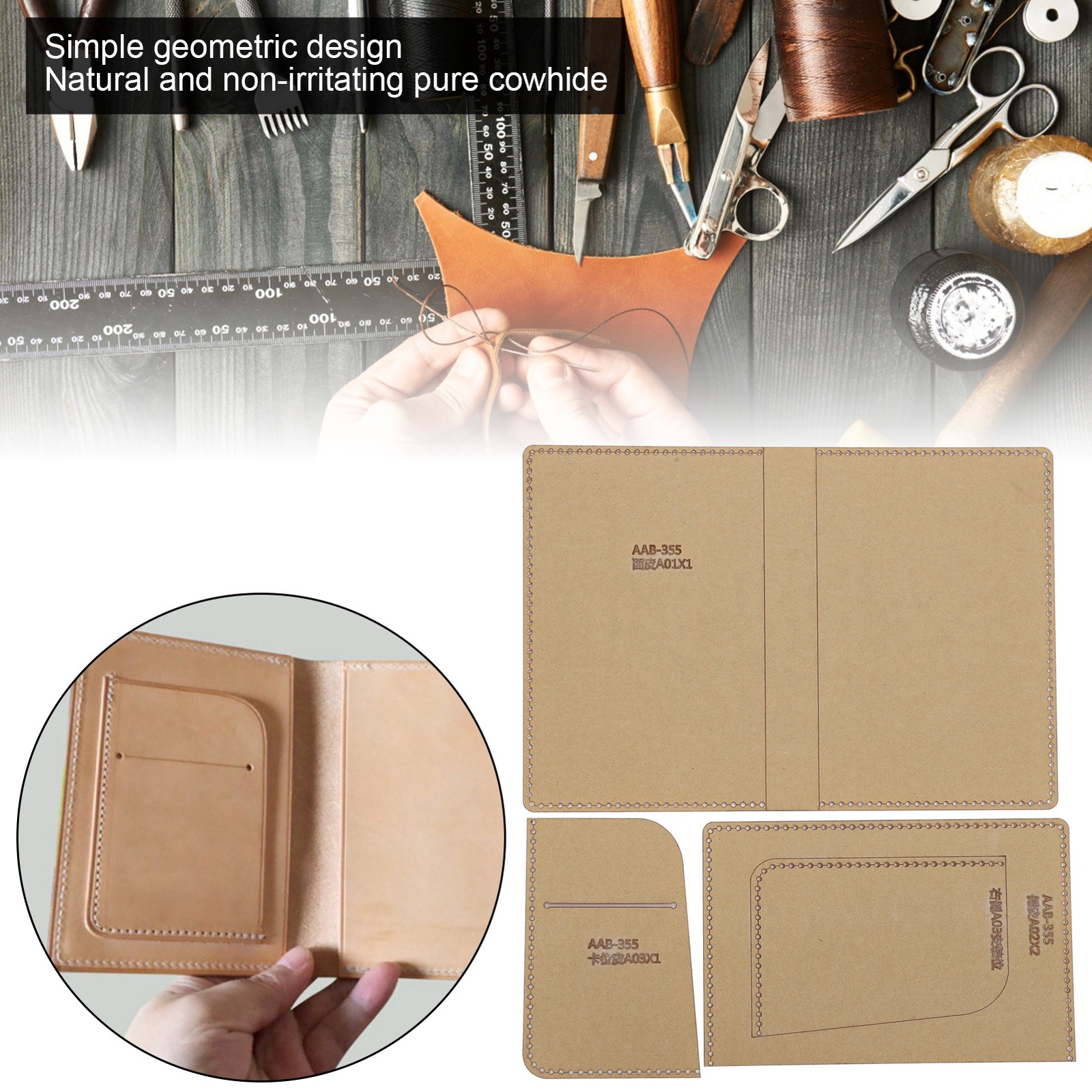 Leather Pattern Clear Acrylic Leather Craft Craft Template Leather Stencil