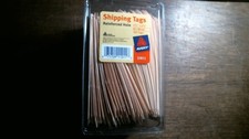 Avery Shipping Tags Reinforced Hole 4 3/4 x 2 3/8 100 Tags Model 11011 5..