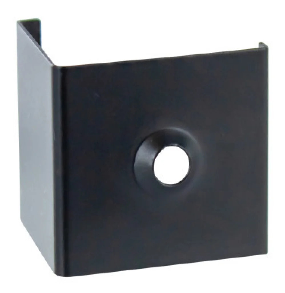 LED Tape Black Mounting Clip For 20mm x 20mm Recessed Profiles Integral