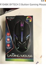 Bytech Wireless Ergonomic Mouse BY-MS-WS-110-BK with USB Receiver