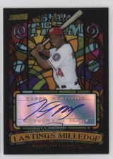 2008 Topps Stadium Club Beam Team Lastings Milledge #BTA-LM Auto 7ut