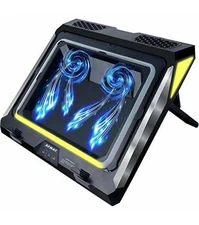 AFMAT Laptop Cooling Pad, 4500 RPM, USB Ports, for 14.3"-17.3" Laptops, RGB