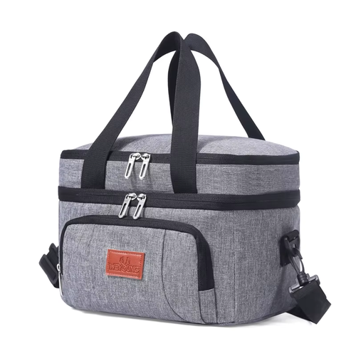 Multifunctional Double Layers Tote Cooler Lunch Bags for Women Men Large Capacit - Picture 9 of 21