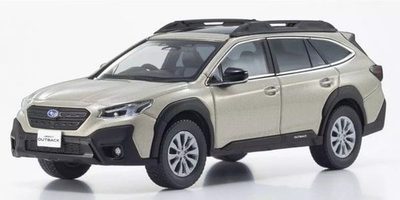 #ad Kyosho Original Subaru Legacy Outback 1 43 Diecast Model Gold Limited $102.37