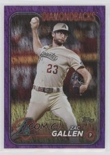 2024 Topps Series 1 Purple Holofoil 264/799 Zac Gallen #110 15m9