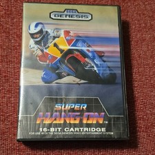 Sega Super Hang-On Sega Genesis 1989 NTSC-U/C Racing Manual Included
