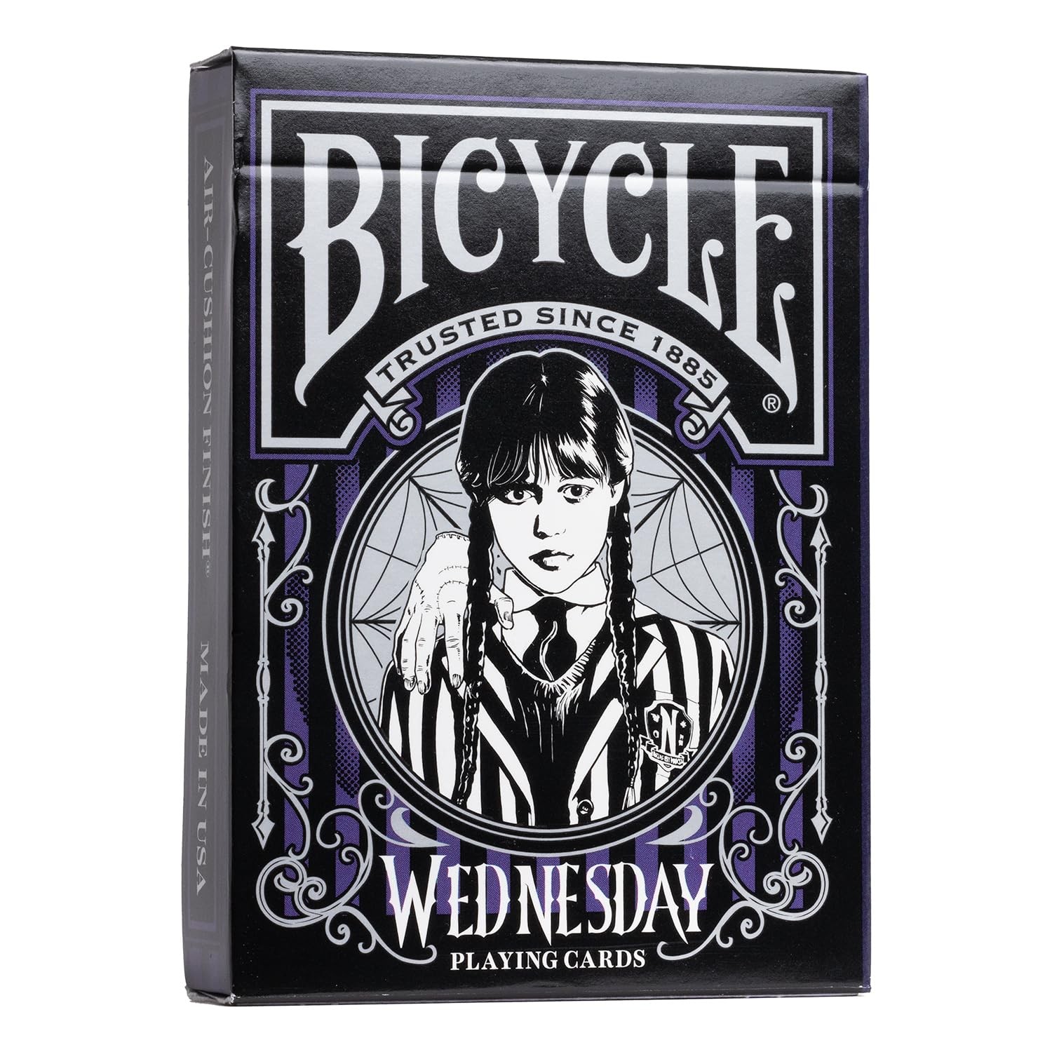 Jeu de cartes Wednesday le cadeau idéal pour les fans d'ambiance gothique